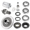 Rear Differential Ring Pinion Gear Bearing Seal Kit & Nut