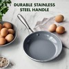 GreenPan Swift Healthy Ceramic Nonstick, 8" Frying Pan Skillet, Stainless