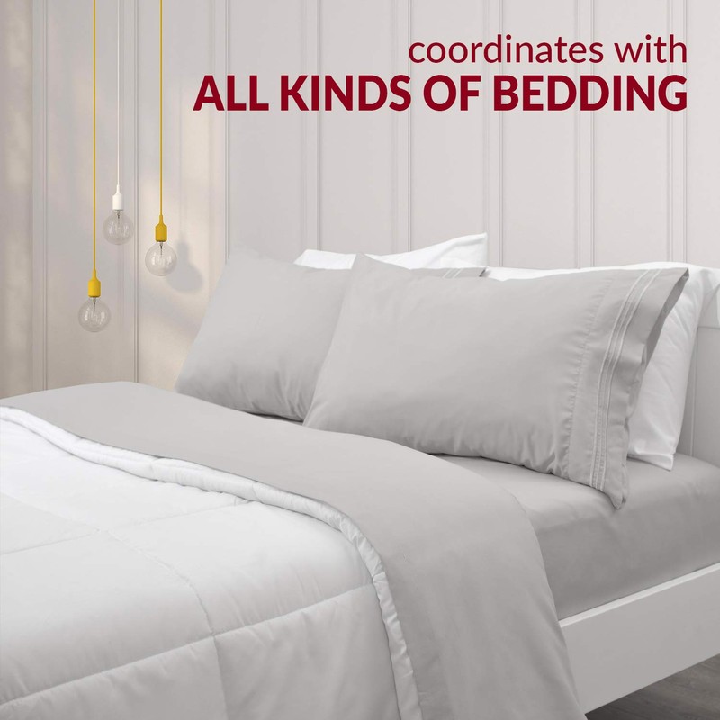 Mellanni Pillow Cases - Luxury, Extra Soft, Cooling Pillow Covers