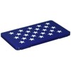 ISETO I-573-2 Mask Case with Stars Navy 7.5 x 4.3