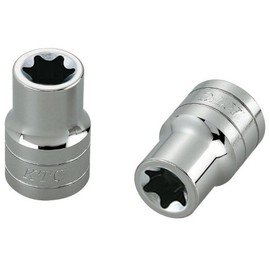 Kyoto Machine Tools (KTC) E Type Torx Wrench B4-E18-S; Size: E18 x Insertion Angle: 0.5 inches (12.7 mm)