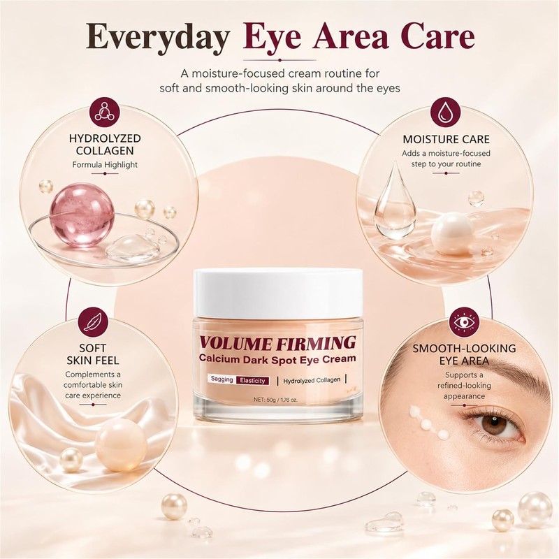 Crema de Ojos Calcium para Ojeras e Hinchazón con Niacinamida