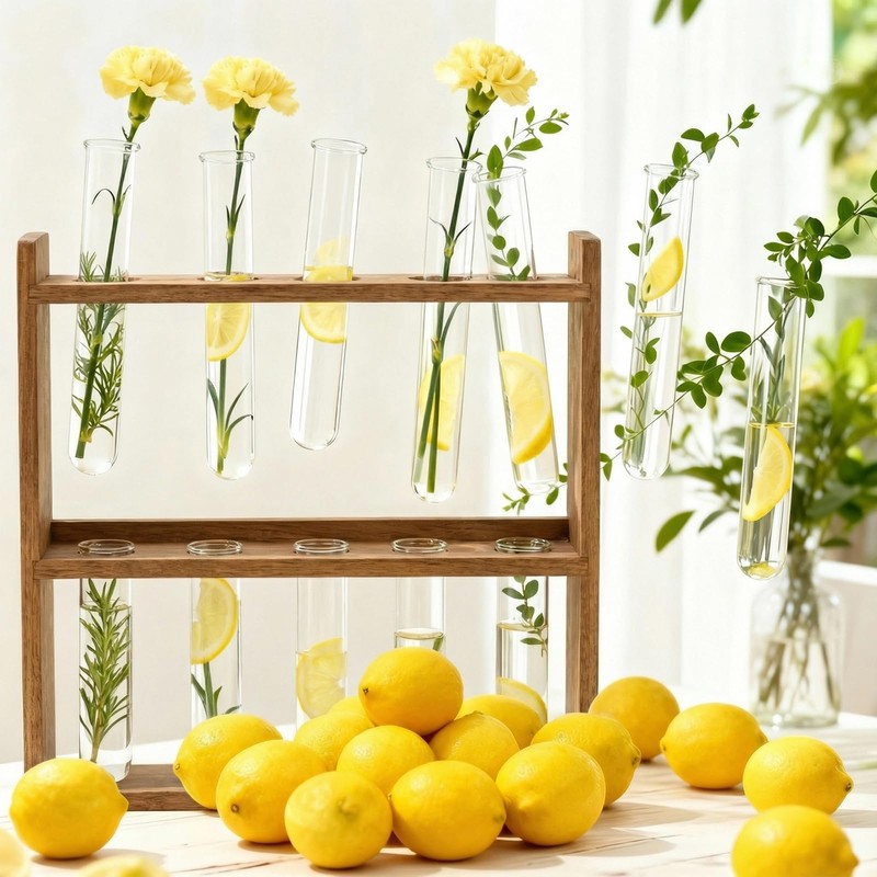 PEDOBALI 110 Pcs Glass Test Tubes with Cork Stoppers Lab