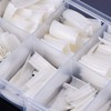 Beuniar Acrylic Nail Tips Natural 500Pcs French Artificial False Tip