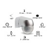 Huber Motion Motion Sensor 180 °, Horizontally and Vertically Adjustable