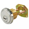 Mul-T-Lock Junior Satin Chrome Rim/Mortise Cylinder With 2 Keys and