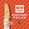 Nonni's Brown Butter Pecan Biscotti, Nutty Pecan Cookie with Rich