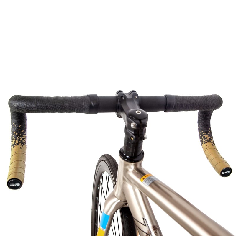 PLATTBK Bicycle Bar Tape EVA/PU Road Bike Handlebar Tape End