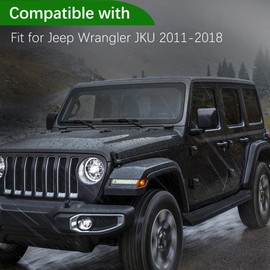 MINETPS 68088040AA Hard Top Roof Seal Fit for Jeep Wrangler JKU 2011 2012 2013 2014 2015 2016 2017 2018, Front Header Weatherstrip Seal Replace 68088040AB