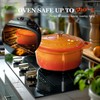 Overmont Enameled Cast Iron Dutch Oven - 7QT Pot with