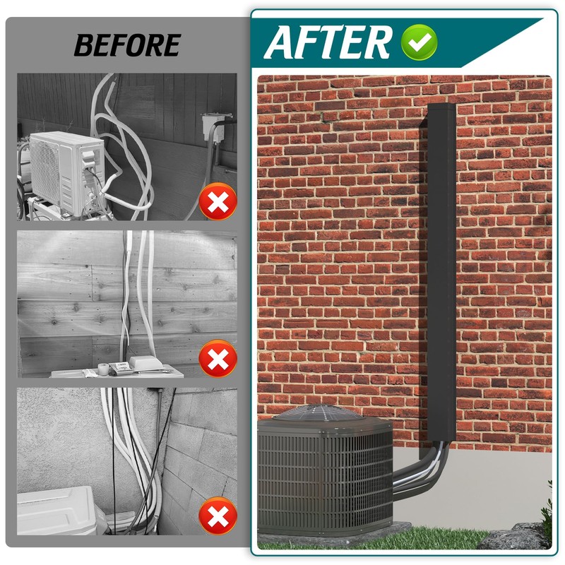 Daisypower 6 x 4 in Air Conditioner AC Line Set