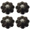 4 Pcs Black MM Mayhem Wheel Center Hub Cap #C108040B01