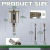 CSOOM 1-3/8"（35mm）Diamond Hole Saw with Center Drill Bit, One-Touch Positioning,