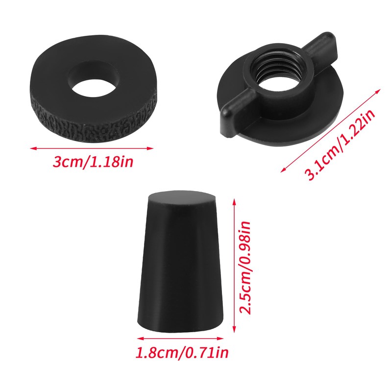 12pcs Replacement Kit for Berkey Water Filter System Elements, Durable