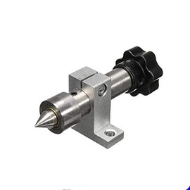 Thimble Drill Bit POWERTOOL Live Center Thimble for Lathe Machine Revolving Centre DIY Accessories Woodworking (Telescopic Tailstock, L)