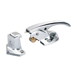 MagiDeal Freezer Door Handle Freezer Handle latches Kit Zinc Alloy Adjustable Base Height Multifunctional Replacement Heavy Duty