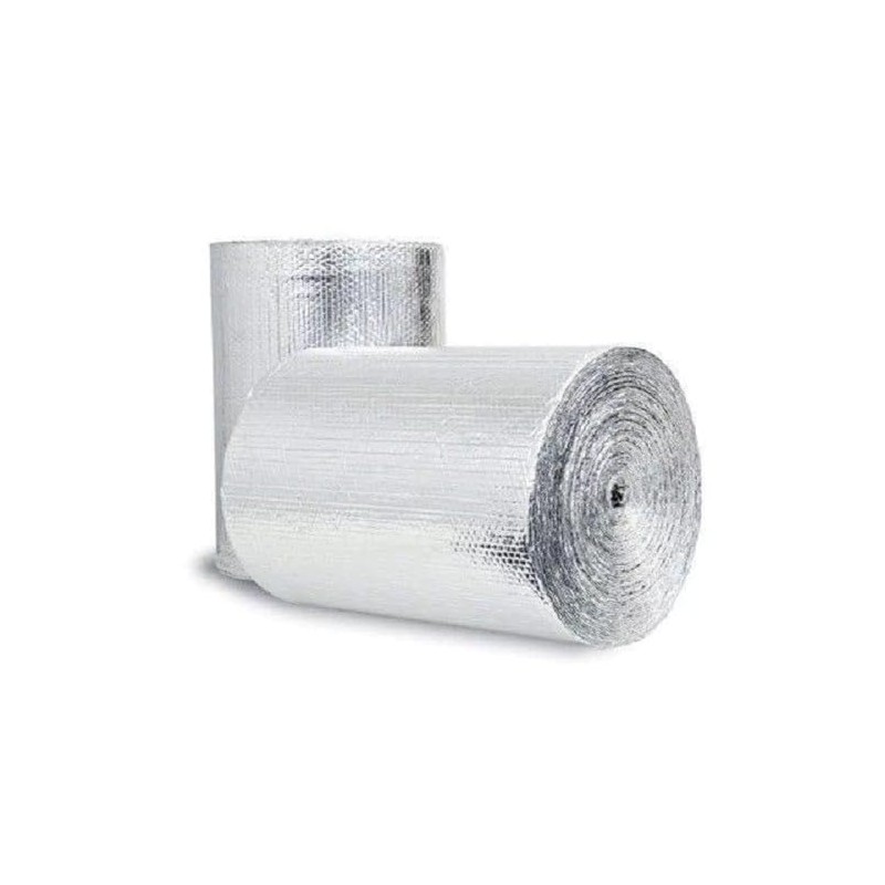 Heat Cool Shield Thermal Bubble Roll Silver FOIL Insulation R8