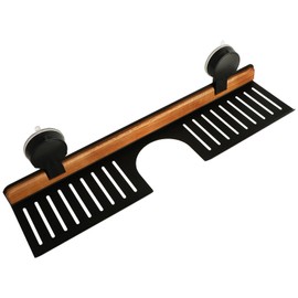 No Drill 20 Inch Shower Caddy, Adhesive Wall Shelf for Bathroom Storage Organizer, Holds 5lb on Tile/Glass/Mirror (50CM)