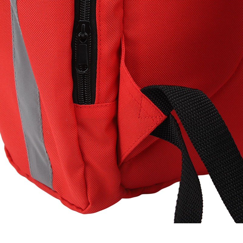 Red Firefighter Bag Large Capacity First Responder Bag Durable Emergency