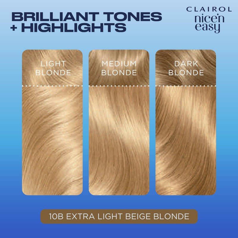 Clairol Nice'n Easy Crème, Natural Looking Oil Infused Permanent Hair