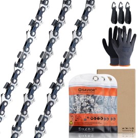 Savior 3Pcs 16 Inch Chainsaw Chain .325" Pitch .063" Gauge 62 Drive Links 26RM3 62 Replacement 3689 005 0062, Fits STIHL 021 025 MS230 MS241 MS250 MS251, L62
