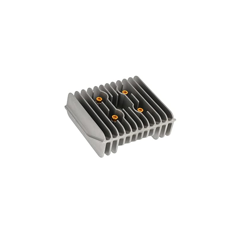 AKF Set of 4 Aluminium Screws Gold + Long Nuts