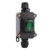 Meskliu Waterproof Inline Cord Switch,DPST AC 20A-125V,16A-250V Outdoor Start Stop