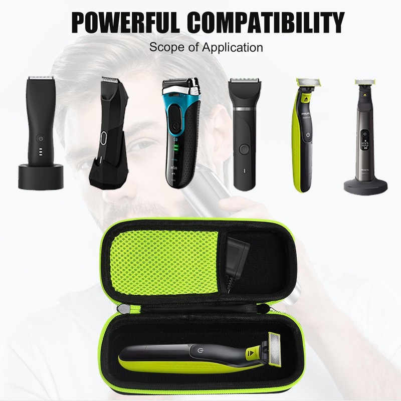 Hard Travel Case Bag for Philips OneBlade Organizer case Accessories