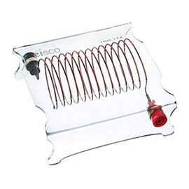 EISCO Magnetic Field Demonstrator, Long Solenoid, Acrylic Frame with Socket Connections