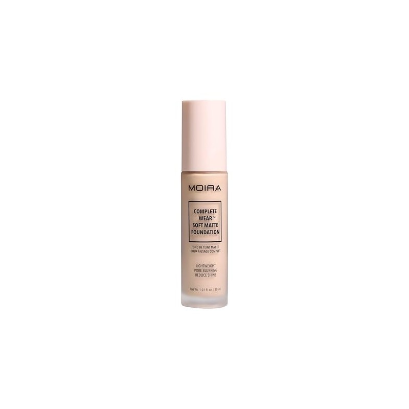 Moira Base De Maquillaje Liquida Complete Wear Soft Matte Foundation