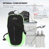 SOUUXIU Hydration Vest Backpack Lightweight Breathable Running Backpack 1.5L Water