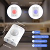 LUXJET Rechargeable Motion Sensor Wardrobe Light, 3.3ft Flexible LED Strip
