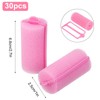 Fhioevt Pack of 30 Foam Hair Rollers Sponge Curlers Foam