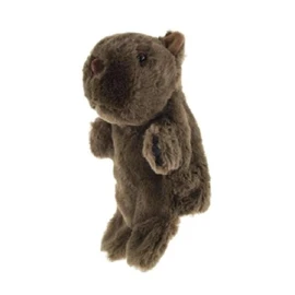 Elka Wombat Hand Puppet, 10-Inch Size