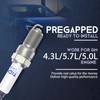TICANEE Spark Plugs and Wires Compatible with Chevy 5.7L 4.3L
