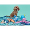 YöL Whale Plush Hide and Seek Pet Dog Toy Squeaker