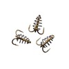 Rod-N-Bobbs® Tackle Beacon® Catfish Dough Bait Spring Treble Hook (3