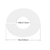 10-Pack Closet Dividers for Hanging Clothes, Durable Plastic Wardrobe Organizers
