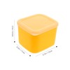 UPKOCH Plastic Cheese Slice Storage Container with Lid, Airtight Butter