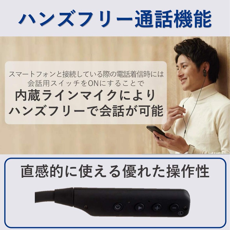 earsopen BT-5 CL-1002(ブラック) ワイヤレス骨伝導イヤホン