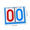 SUPVOX Portable Tabletop Scoreboard Flipper for Volleyball Basketball Tennis Soccer