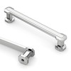 Asidrama 10 Pack 5 Inch(128mm) Polished Chrome Kitchen Cabinet Handles,