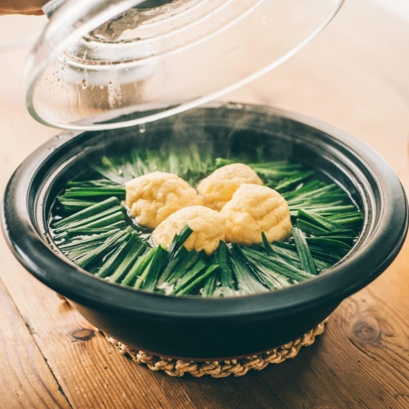 HARIO GDN-225-B Pot with Glass Lid No. 8, 78.6 fl