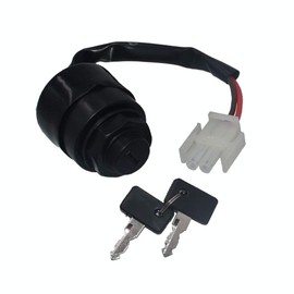 JDLLONG Ignition Key Switch JN8-82510-09 Fits Yamaha Golf Cart Gas/Electric G11 G16 G20 G21 G22 1996-2004