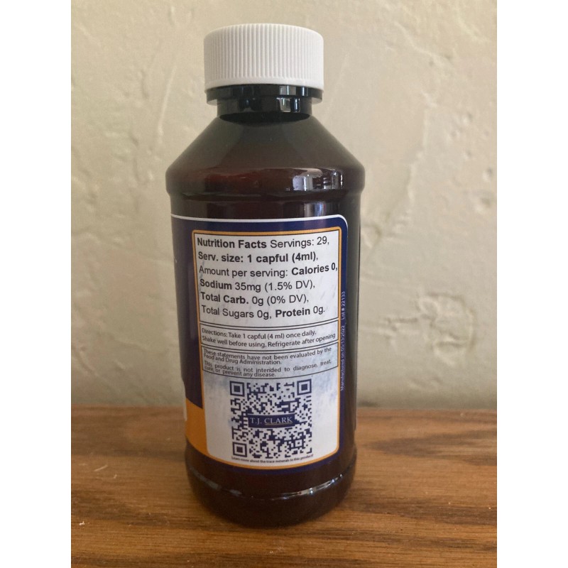 TJ Clark T.J. Clark Colloidal Mineral Concentrated Formula 4 Ounces