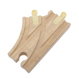 Replacement Parts for Fisher-Price Thomas & Friends Wooden Clackety Train Track Railway Playset HDX06 - Replacement Wood Turn Out Track Piece - SW-3.5-MMF