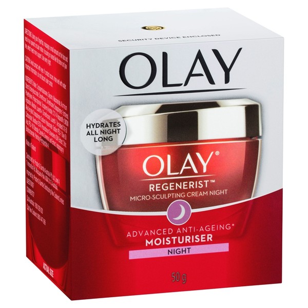 Olay Regenerist Advanced Anti-Ageing Micro-Sculpting Night Cream Moisturiser 50g