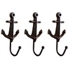 LB H&F Lilienburg Set of 3 Coat Hooks Wall Hooks