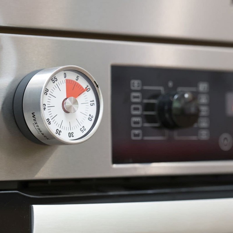 Westmark 109022E3 2 Manual Compact Stainless Steel Futura Timer (Pack