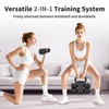 Hezeyferg 2-in-1 Adjustable Dumbbells Set, 4 Levels Weight Dumbbells Set